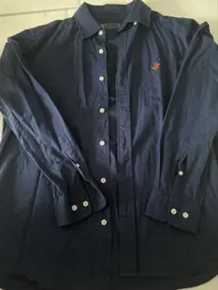 Beverly Hills Polo Club 長袖シャツ ネイビー Lのサムネイル