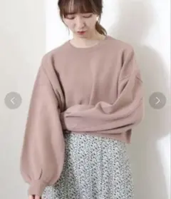 【新品タグ付】archives(アルシーブ) 短丈ニットプルオーバー¥4,400