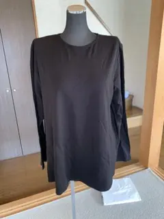 W 新品タグ付　ONWARD 長袖　黒　L 280g