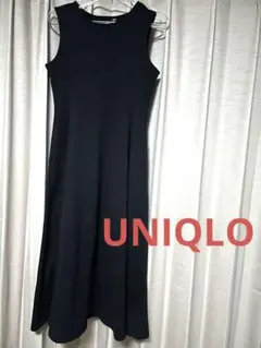 UNIQLO ウルトラストレッチエアリズムワンピース　M ブラック