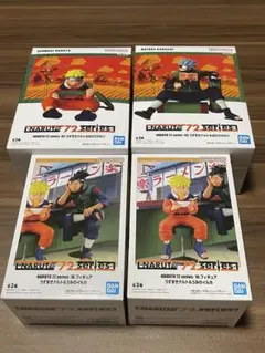 NARUTO72Series 4体セットまとめ売り NARUTO フィギュア 4点セット - メルカリ