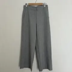 値下げ theory luxe セオリーリュクス ワイドパンツ 34 グレー