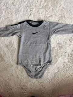 Nike グレー ロンパース 70サイズ
