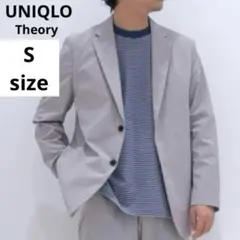 ユニクロ × セオリー　感動ジャケット　Sサイズ　ライトグレー　美品