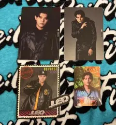 BE:FIRST LEO レオ トレカ ステッカー 4枚まとめ売り