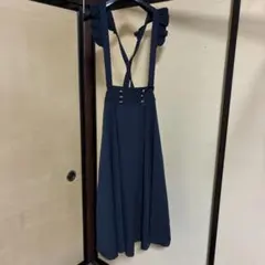 axes femme アクシーズファム ネイビー スカート