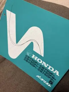 HONDA CB750F 整備マニュアルのサムネイル