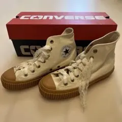 CONVERSE ALL STAR アイボリーハイカット紐付き☆★新品