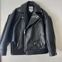【美品】コムデギャルソンnoir kei ninomiya ライダース S 黒 NOIR KEI NINOMIYA COMME DES GARCONS ノワールケイニノミヤ
