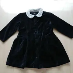 COUCHE TOT(COMME CA DU MODE) ★ベロア調ワンピース★