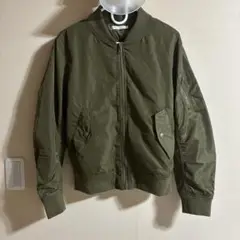 BROWNY STANDARD MA-1 ジャンパーF カーキ