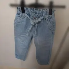 BREEZE　ブリーズ　ライトブルーデニム長ズボン　120