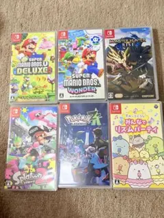 Nintendo Switch ソフト 6本セット まとめ売りのサムネイル