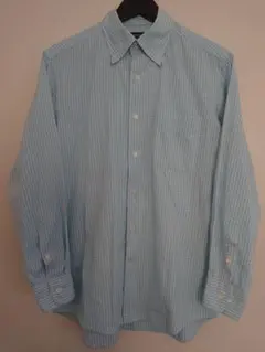 Aquascutum　ギンガムチェック　ボタンダウンシャツ