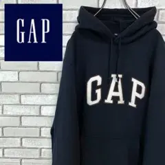 【人気】GAP ギャップ☆ビッグロゴ ワッペン スウェットパーカー