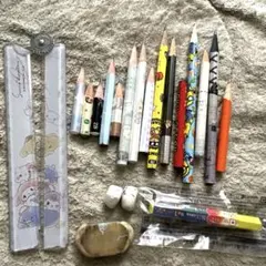 鉛筆　消しゴム　ものさし　まとめ売り