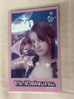 NiziUniverse CAFE STAND 特典 カード型 ステッカー ニナ