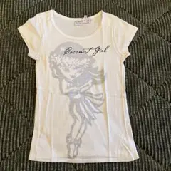 Coconut Girl 半袖Tシャツ ホワイト