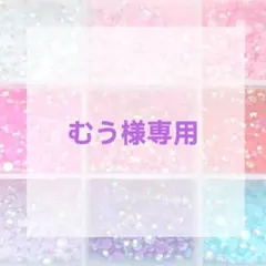 むう様専用ページ