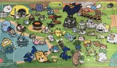 みんなおつかれさま　ゆるっと　yurutto プレイマット　2個セット ポケモンカード プレイマット みんなおつかれさま Pokémon