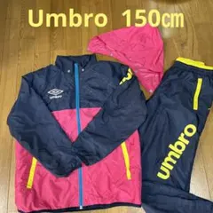 Umbro ネイビー　ピンク　ジャージ上下150センチ