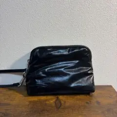 CHARLES & KEITH ブラックポーチ