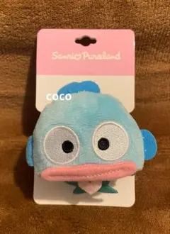 サンリオ ピューロ限定 マスコット ぬいぐるみ パッチンバンド ハンギョドン