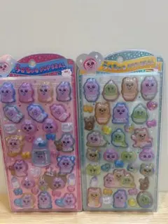 正規品　うるちゅる　おぱんちゅうさぎ2点セット　ボンボンドロップシール