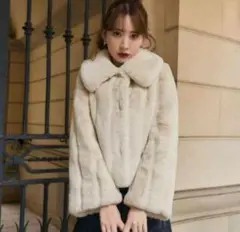 herlipto winter love faux fur coat