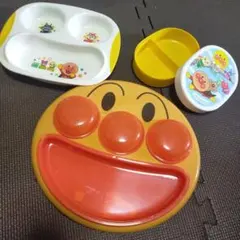 アンパンマン 食器　離乳食　トレー お弁当箱 プレート