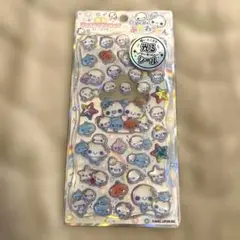 光るジュエルプチドロップ ぷくぷくあわわちゃん 正規品 ボンボンドロップシール