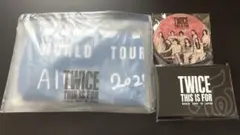 TWICE アプグレ特典 缶バッジ トレカ クールタオル