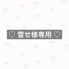 ♡ 雪せ様専用 ♡