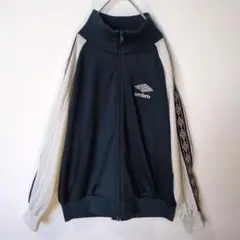 即完売モデル　9090 × UMBRO コラボ　ネイビー トラックジャケット 9090 × umbro Raglan Track Jacket – YZ
