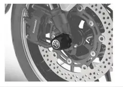 【新品】Kawasaki Z900RS 純正アクセサリー アクスルスライダー OVER RACING オーヴァー フロントアクスルスライダー 純正