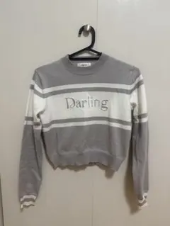 ダーリッチ　グレー　セーター