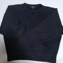 スムースコットンクルーネックセーター s