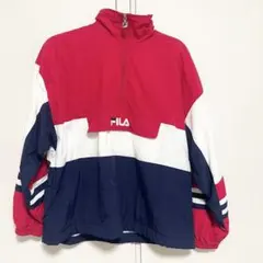 FILA ハーフジップ プルオーバー ナイロンジャケットのサムネイル