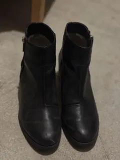 Oriental Traffic ブラックショートブーツ