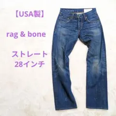 【USA製】rag & bone　ストレートデニム RB 15X 28インチのサムネイル