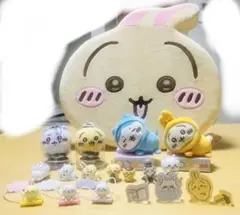 ちいかわ/ハチワレ/うさぎ/モモンガ/ フィギュア　マスコット 低反発クッション