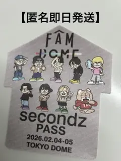 タイムレス　timelesz 布ステッカー　東京ドーム公演限定