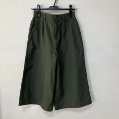 ユニクロ　リネンコットンキュロット　スカート　パンツ