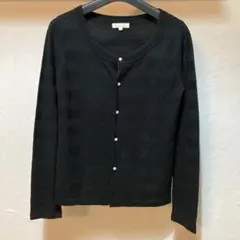 ロペピクニック ニットカーディガン 黒
