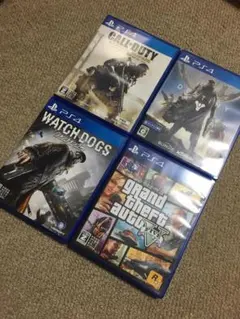 ps4 グランドセフトオートV など4点セット
