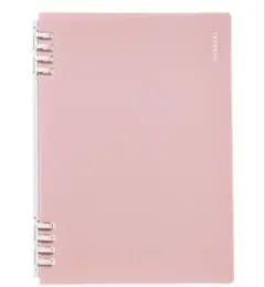 ［新品未使用］キングジム リングノート20穴A5タテ ピンクCN9854TE-P