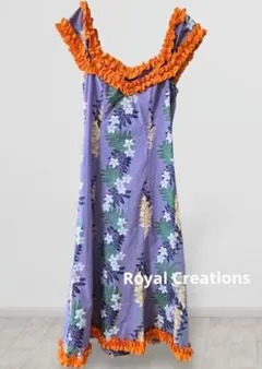 Royal Creations ムームー　フラダンス　ハワイアンドレス　Lサイズ