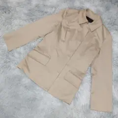 ハーフコート ベージュ