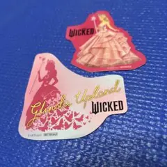 ウィキッド ステッカー グリンダ ２枚セット