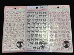 ボンボンドロップシール　ミニ　サンリオ　３種セット